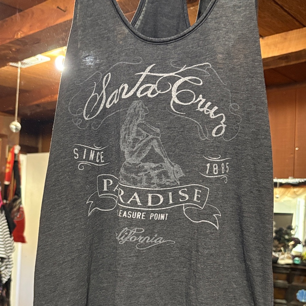 Santa Cruz Women's Gray Tank Top